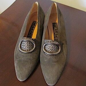 NWOT CasaDei Vintage Embellished Loafers, Size 6